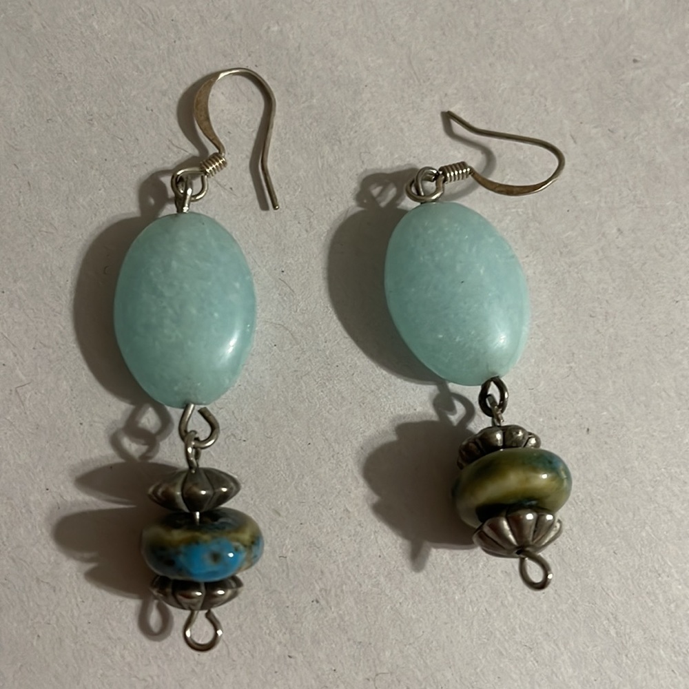 Aquamarine earrings